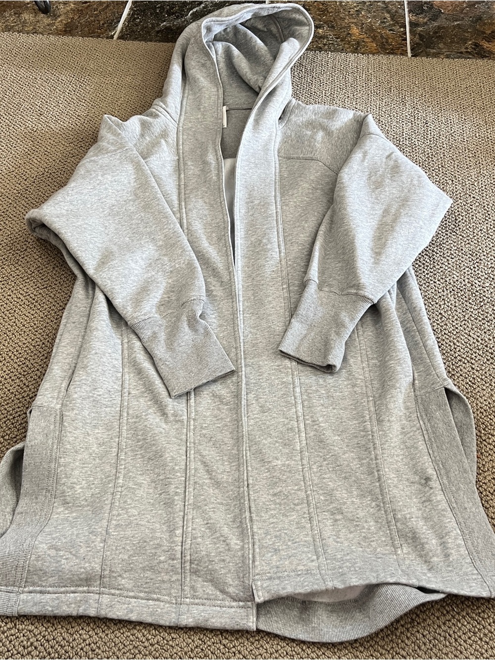 Daily Practice by Anthropologie Hooded Cardigan Sweater-medium